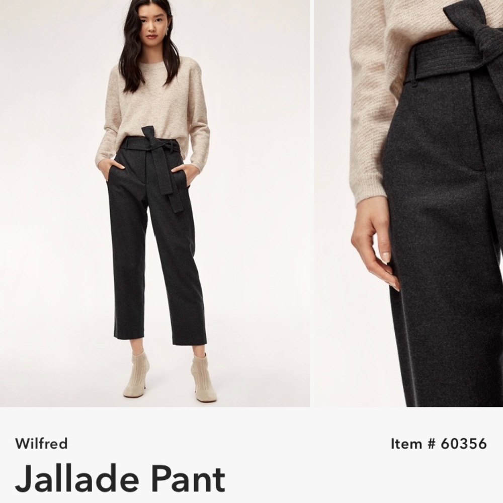 Aritzia Wilfred Jallade Pant in Black